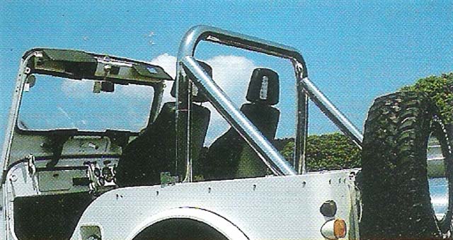 3インチロールバー/三菱ジープ用 – JeepShop I（アイ）